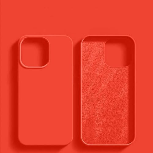JZFDCLF Flüssigsilikon-Handyhülle für iPhone 13 14 11 12 15 Pro Max 15 Plus 15 14 Pro Max Stoßstangenhüllen Stoßfeste Softcover, P Orange, für iPhone 12 JZFDCLF Flüssigsilikon-Handyhülle für iPhone 13 14 11 12 15 Pro Max 15 Plus 15 14 Pro Max Stoßstangenhüllen Stoßfeste Softcover, P Orange, für iPhone 12 von JZFDCLF