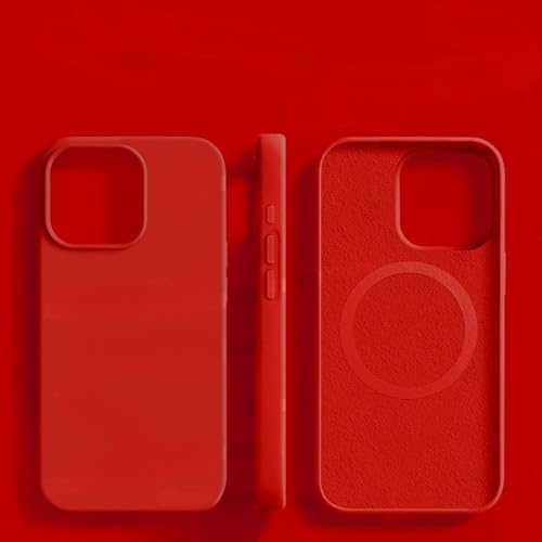 JZFDCLF Flüssigsilikon-Magnethüllen für iPhone 15 14 11 13 12 Pro Max Plus Hülle Kabellose Ladeabdeckung Telefonzubehör, Y9, Für iPhone 13 Pro JZFDCLF Flüssigsilikon-Magnethüllen für iPhone 15 14 11 13 12 Pro Max Plus Hülle Kabellose Ladeabdeckung Telefonzubehör, Y9, Für iPhone 13 Pro von JZFDCLF