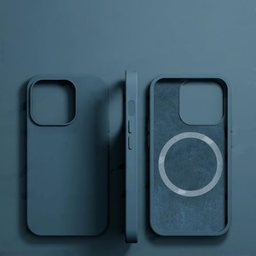 JZFDCLF Flüssigsilikonhülle für iPhone 16 15 14 13 12 11 Pro Max Plus Hüllen Magnetische kabellose Ladetelefonabdeckung, Blau, Für iPhone 13 Pro JZFDCLF Flüssigsilikonhülle für iPhone 16 15 14 13 12 11 Pro Max Plus Hüllen Magnetische kabellose Ladetelefonabdeckung, Blau, Für iPhone 13 Pro von JZFDCLF