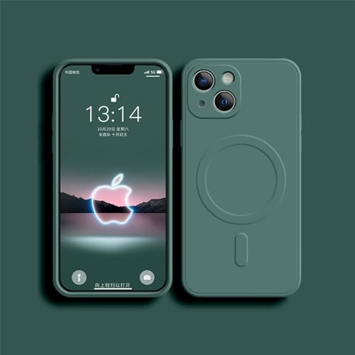 JZFDCLF Für iPhone 15 Pro Max Luxus-Magnethülle aus flüssigem Silikon für iPhone 11 12 13 14 15 16 Plus X Xr Schutzhülle, Y1, Für iPhone 13 Pro Max JZFDCLF Für iPhone 15 Pro Max Luxus-Magnethülle aus flüssigem Silikon für iPhone 11 12 13 14 15 16 Plus X Xr Schutzhülle, Y1, Für iPhone 13 Pro Max von JZFDCLF