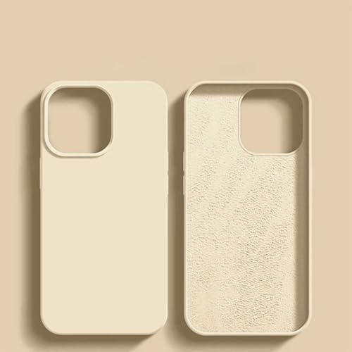 JZFDCLF Luxuriöse Flüssigsilikon-Handyhülle für iPhone 16 11 13 12 14 15 Pro Max Hüllen für iPhone 16 Pro Max Stoßfeste Schutzhülle, I Weiß, für iPhone 13 Pro JZFDCLF Luxuriöse Flüssigsilikon-Handyhülle für iPhone 16 11 13 12 14 15 Pro Max Hüllen für iPhone 16 Pro Max Stoßfeste Schutzhülle, I Weiß, für iPhone 13 Pro von JZFDCLF