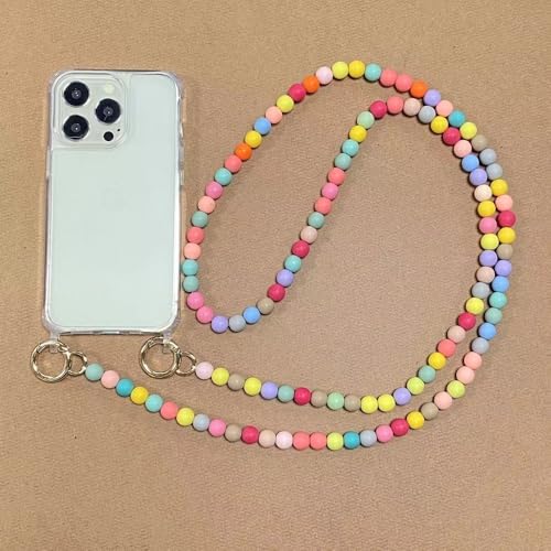 JZFDCLF Luxuriöse Perlenkette Crossbody Strap Stoßfeste Acryl-Lanyard-Handyhülle für iPhone 16 14 13 12 PRO 15 Pro Max X XS 7 8 Plus, A9, Für iPhone 13 Pro JZFDCLF Luxuriöse Perlenkette Crossbody Strap Stoßfeste Acryl-Lanyard-Handyhülle für iPhone 16 14 13 12 PRO 15 Pro Max X XS 7 8 Plus, A9, Für iPhone 13 Pro von JZFDCLF