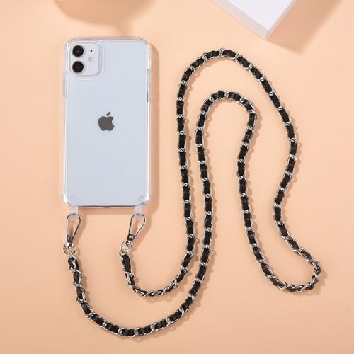 JZFDCLF Luxuriöse Perlenkette Crossbody Strap Stoßfeste Acryl-Lanyard-Handyhülle für iPhone 16 14 13 12 PRO 15 Pro Max X XS 7 8 Plus,A12,Für iPhone SE2020 JZFDCLF Luxuriöse Perlenkette Crossbody Strap Stoßfeste Acryl-Lanyard-Handyhülle für iPhone 16 14 13 12 PRO 15 Pro Max X XS 7 8 Plus,A12,Für iPhone SE2020 von JZFDCLF