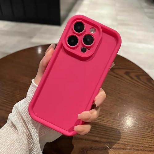 JZFDCLF Luxuriöse Silikonhülle in Bonbonfarbe für iPhone 11 13 12 14 15 16 Pro Max 15 Pro XS XR XS Max 7 8 Plus 16E SE 2022 Stoßfeste Hülle, Y6, Für iPhone 13 JZFDCLF Luxuriöse Silikonhülle in Bonbonfarbe für iPhone 11 13 12 14 15 16 Pro Max 15 Pro XS XR XS Max 7 8 Plus 16E SE 2022 Stoßfeste Hülle, Y6, Für iPhone 13 von JZFDCLF