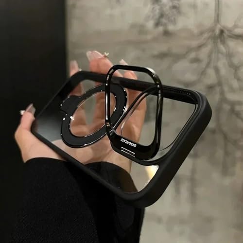 JZFDCLF Magnetische Glaslinsen-Handyhülle mit Ständer für iPhone 16 11 13 15 12 14 Pro Max 16 Plus, transparente Hüllenabdeckung, Schwarz, für iPhone 11Pro JZFDCLF Magnetische Glaslinsen-Handyhülle mit Ständer für iPhone 16 11 13 15 12 14 Pro Max 16 Plus, transparente Hüllenabdeckung, Schwarz, für iPhone 11Pro von JZFDCLF