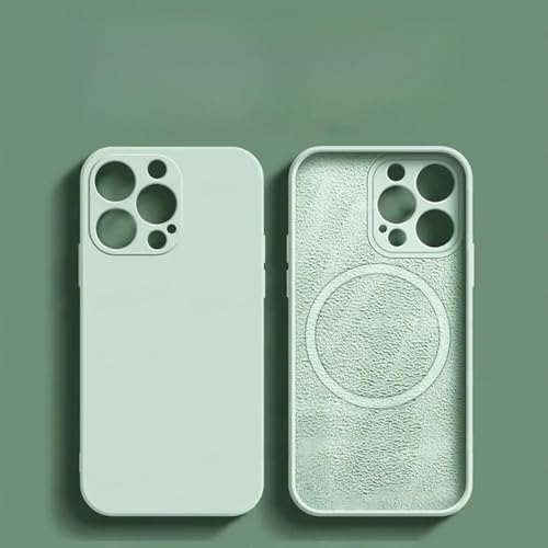 JZFDCLF Magnetische Hülle aus flüssigem Silikon für iPhone 15 14 12 11 13 Pro Max 15 Plus Zubehör für kabellose Ladeabdeckung, Y10, für iPhone 15 ProMax JZFDCLF Magnetische Hülle aus flüssigem Silikon für iPhone 15 14 12 11 13 Pro Max 15 Plus Zubehör für kabellose Ladeabdeckung, Y10, für iPhone 15 ProMax von JZFDCLF