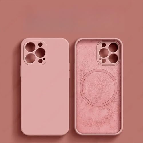 JZFDCLF Magnetische Hülle aus flüssigem Silikon für iPhone 15 14 12 11 13 Pro Max 15 Plus Zubehör für kabellose Ladeabdeckung, Y11, für iPhone 11 ProMax JZFDCLF Magnetische Hülle aus flüssigem Silikon für iPhone 15 14 12 11 13 Pro Max 15 Plus Zubehör für kabellose Ladeabdeckung, Y11, für iPhone 11 ProMax von JZFDCLF