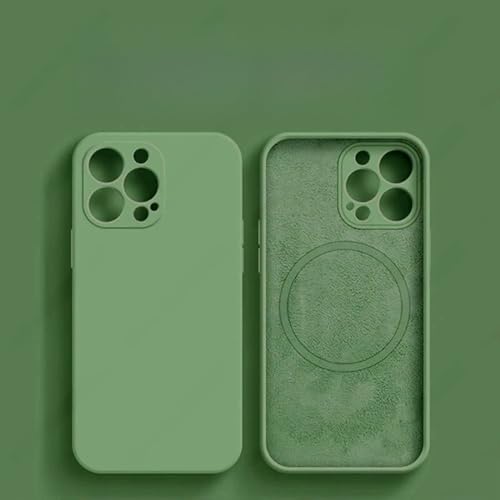 JZFDCLF Magnetische Hülle aus flüssigem Silikon für iPhone 15 14 12 11 13 Pro Max 15 Plus Zubehör für kabellose Ladeabdeckung, Y5, für iPhone 11 Pro JZFDCLF Magnetische Hülle aus flüssigem Silikon für iPhone 15 14 12 11 13 Pro Max 15 Plus Zubehör für kabellose Ladeabdeckung, Y5, für iPhone 11 Pro von JZFDCLF