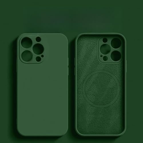 JZFDCLF Magnetische Silikonhüllen für iPhone 15 14 13 12 11 Pro Max Plus Wireless Charge Case Soft Cover Zubehör, Y3, Für iPhone 14 ProMax JZFDCLF Magnetische Silikonhüllen für iPhone 15 14 13 12 11 Pro Max Plus Wireless Charge Case Soft Cover Zubehör, Y3, Für iPhone 14 ProMax von JZFDCLF