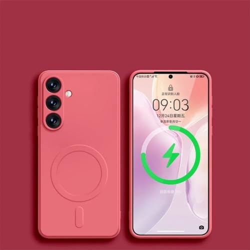 Magnetische kabellose Ladehülle aus flüssigem Silikon für Samsung Galaxy S25 S24 Ultra S23 S22 S21 Stoßfeste Hülle, Y6, Für S21 Plus Magnetische kabellose Ladehülle aus flüssigem Silikon für Samsung Galaxy S25 S24 Ultra S23 S22 S21 Stoßfeste Hülle, Y6, Für S21 Plus von JZFDCLF