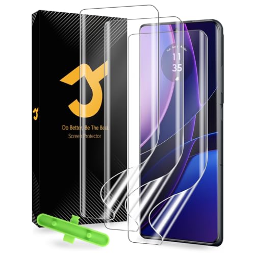 JZG Für Motorola Edge 40 Neo Schutzfolie mit 3 Stück TPU Displayschutzfolie + 2 Stück Kameraschutz JZG Für Motorola Edge 40 Neo Schutzfolie mit 3 Stück TPU Displayschutzfolie + 2 Stück Kameraschutz von JZG