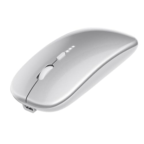 JZG Kabellose Maus, 2,4 G, schlankes Design, geräuschlos, optische Maus mit USB-Empfänger, kompatibel mi JZG Kabellose Maus, 2,4 G, schlankes Design, geräuschlos, optische Maus mit USB-Empfänger, kompatibel mi von JZG