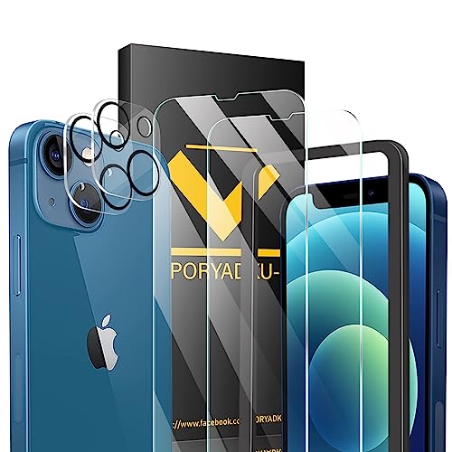JZG für iPhone 14 Pro 5G mit 2 Rückseitenschutz, 9H Härte, kratzfest, blasenfrei, Displayschutzfolie mit iPhone 14 Pro 5G-A, 2 Stück von JZG