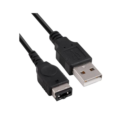 JZK 1.2 m USB-Ladekabel, kompatibel mit Nintendo Gameboy Advance SP, Ersatz-Ladekabel, kompatibel mit Nintendo DS-Konsole JZK 1.2 m USB-Ladekabel, kompatibel mit Nintendo Gameboy Advance SP, Ersatz-Ladekabel, kompatibel mit Nintendo DS-Konsole von JZK