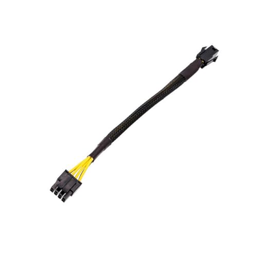 JZK 20 cm 4-poliges auf 8-poliges ATX-Netzteil-Adapterkabel, ATX-Motherboard-Netzteil-Adapter-Konverterkabel, Konvertieren Sie den 4-poligen ATX-Anschluss des Netzteils in einen 8-poligen ATX-Anschlus JZK 20 cm 4-poliges auf 8-poliges ATX-Netzteil-Adapterkabel, ATX-Motherboard-Netzteil-Adapter-Konverterkabel, Konvertieren Sie den 4-poligen ATX-Anschluss des Netzteils in einen 8-poligen ATX-Anschlus von JZK