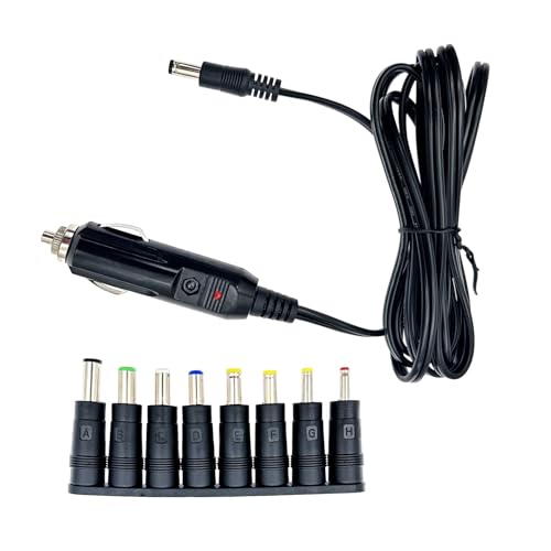 JZK DC 12 V 5 A Auto-Ladekabel für Zigarettenanzünder, Auto-Ladekabel-Verlängerungsadapter, Netzkabel 5.5 x 2.1 mm mit 8 Anschlusssteckern für Lautsprecher, DVD-Player, GPS, Milchpumpe, Bartschneider JZK DC 12 V 5 A Auto-Ladekabel für Zigarettenanzünder, Auto-Ladekabel-Verlängerungsadapter, Netzkabel 5.5 x 2.1 mm mit 8 Anschlusssteckern für Lautsprecher, DVD-Player, GPS, Milchpumpe, Bartschneider von JZK
