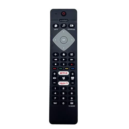 JZK Ersatz Fernbedienung für Philips Smart LED TV, Fernbedienung kompatibel mit Philips Fernseher 50PUS6754/12 50PUS6704/12 55PUS6814/12 JZK Ersatz Fernbedienung für Philips Smart LED TV, Fernbedienung kompatibel mit Philips Fernseher 50PUS6754/12 50PUS6704/12 55PUS6814/12 von JZK