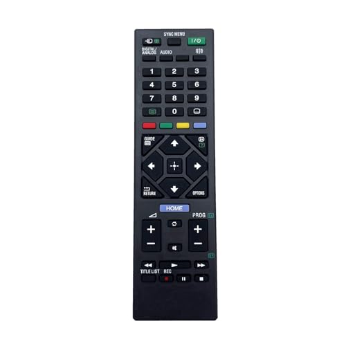 JZK Ersatz für Sony LCD-TV-Fernbedienung, kompatibel mit Sony Bravia Smart Television von JZK