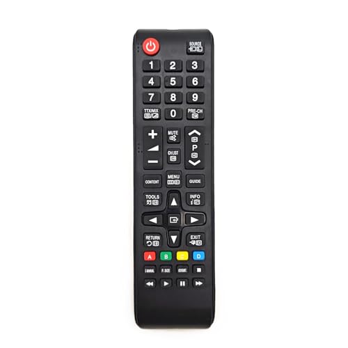 JZK Universelle Ersatzfernbedienung für Samsung Smart TV, für alle Samsung LCD LED HDTV 3D Curved Frame Solar Smart Television, TV-Ersatzfernbedienung JZK Universelle Ersatzfernbedienung für Samsung Smart TV, für alle Samsung LCD LED HDTV 3D Curved Frame Solar Smart Television, TV-Ersatzfernbedienung von JZK