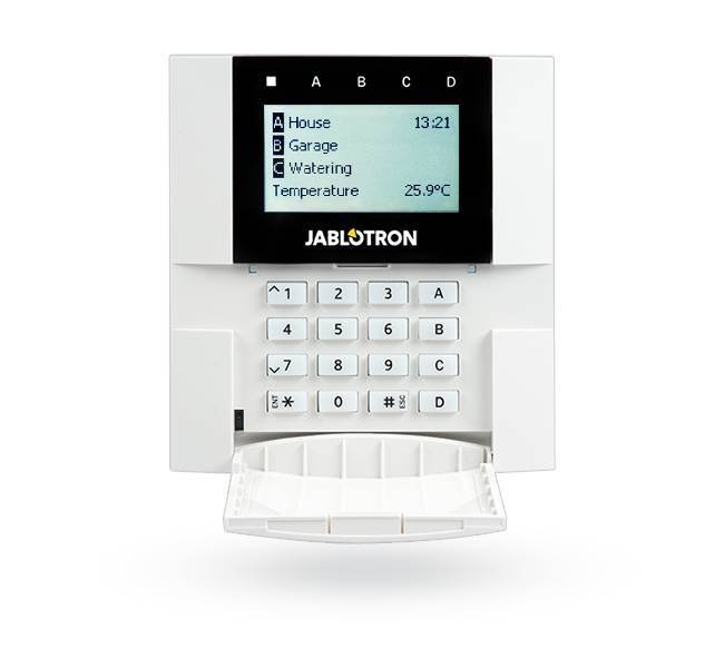 Jablotron JA-110E Verdrahtetes Bedienfeld Jablotron JA-110E Verdrahtetes Bedienfeld von Jablotron