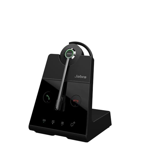 Engage 65 SE Convertible Headset with earhook, Base, Power Supply, 1.5m USB-C to USB-A Cable, Desk Phone Cable, Eargels, Headband, Quick Start Guide, Warranty and Warning (Safety leaflets) von Jabra