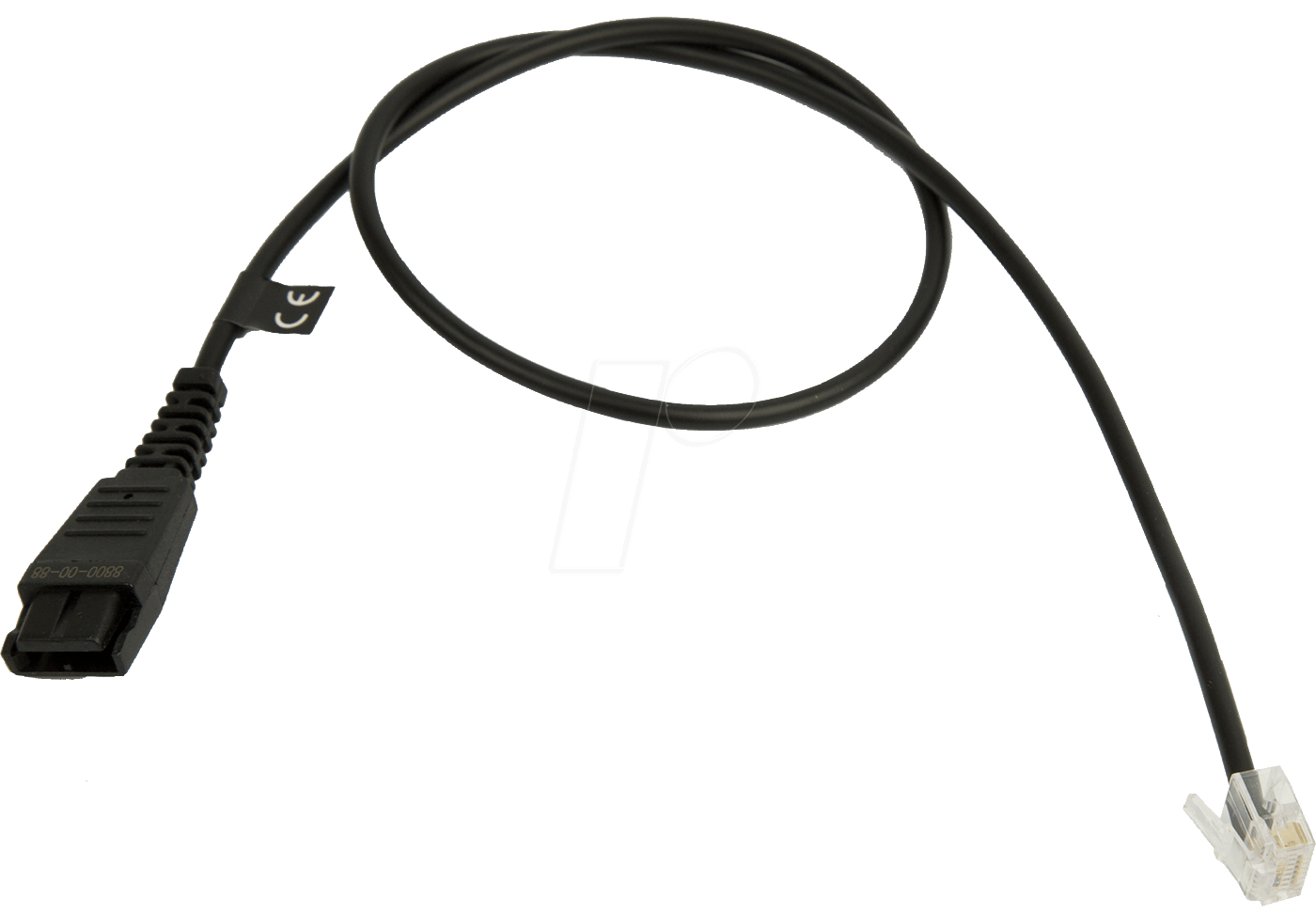 GN 8800-00-01 - Headset Kabel, Quick disconnect, schwarz von Jabra