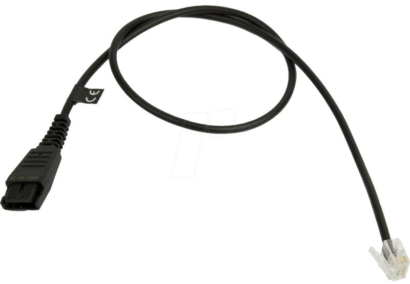GN 8800-00-01 - Headset Kabel, Quick disconnect, schwarz von Jabra