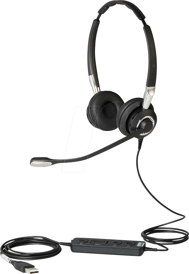 JABRA BIZ2400DMS - Headset, USB, Stereo, UC Biz 2400 II MS von Jabra