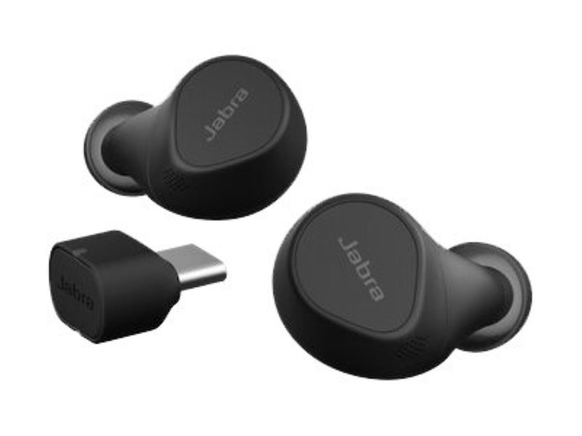 Jabra 20797-999-889 Headset (Alexa, USB-C via Bluetooth, Geräuschisolierung, Geräuschunterdrückung, Active Noise Canceling, HD Voice) von Jabra