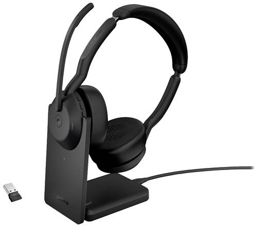 Jabra 25599-999-989-Conti Computer Bluetooth® Stereo Schwarz Mikrofon-Rauschunterdrückung, Noise C von Jabra