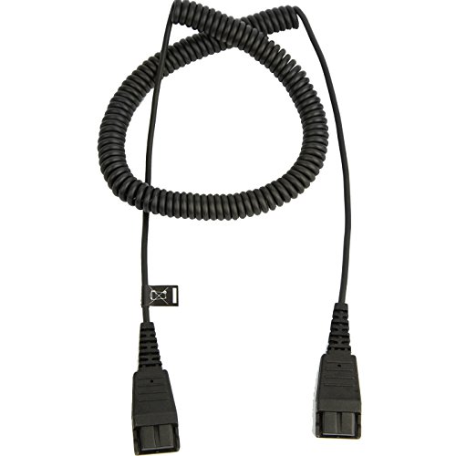 Jabra 8730-009 Verlängerungskabel, 2 x QD, 2m, Spiral Schwarz Jabra 8730-009 Verlängerungskabel, 2 x QD, 2m, Spiral Schwarz von Jabra