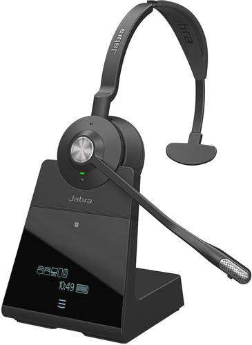 Jabra 9556-583-111-Conti Telefon Bluetooth®, DECT Mono Schwarz Noise Cancelling Mikrofon-Stummschal von Jabra