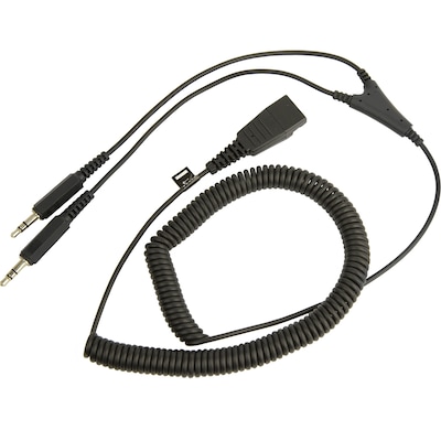 Jabra Anschlusskabel fuer PC QD 2x3.5mm von Jabra