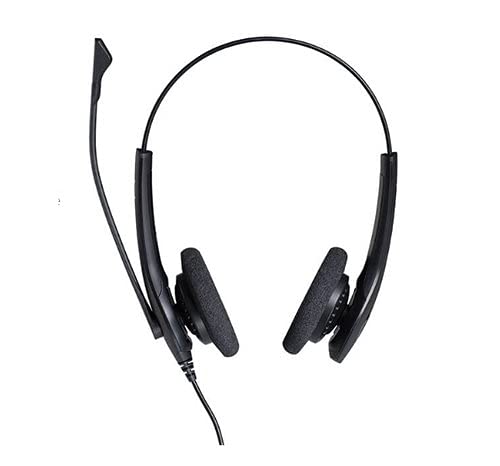 Jabra Biz 1100 Duo USB NC Global kabelgebundene Kopfhörer mit Mikrofon schwarz von Jabra