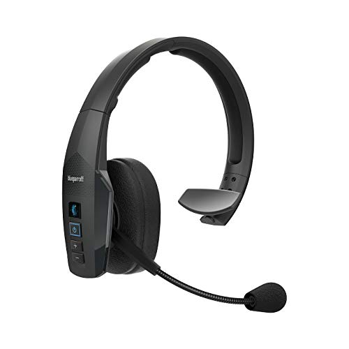 Jabra BlueParrott New B450-XT Mono Bluetooth Over-Ear Headset - 96 % Noise-Cancelling mit Sprachsteuerung für unterwegs und in lärmintensiver Umgebung - Schwarz von Jabra