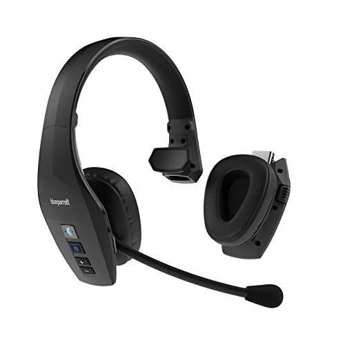 Jabra BlueParrott S650-XT Wireless Headset - 2in1 Convertible Stereo zu Mono Kopfhörer - 4 integrierte Mikrofone - 96 % weniger Hintergrundgeräusche, mit Voice Control und Active Noise Cancelling von Jabra