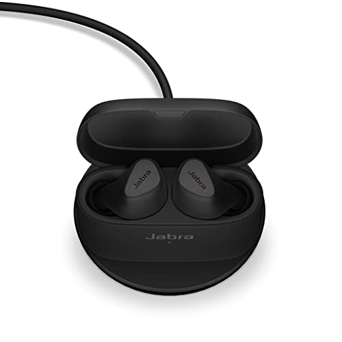 Jabra Connect 5t True Wireless In-Ear-Bluetooth-Kopfhörer mit hybrider aktiver Geräuschunterdrückung (ANC), 6-Mikrofon-Anruftechnologie, Bluetooth Multipoint und Microsoft Swift Pair - Titan/Schwarz von Jabra