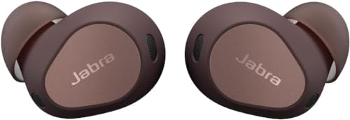 Jabra Elite 10 Wireless Kopfhörer - Verbesserte Aktive Noise Cancelling Kopfhörer mit Dolby Atmos Environmental Sound - Multipoint Bluetooth, kabelloses Laden - Kakao von Jabra