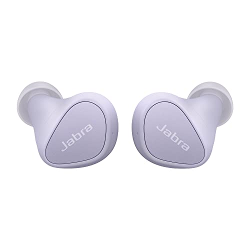 Jabra Elite 3 In Ear Bluetooth Earbuds - True Wireless Kopfhörer mit Geräuschisolierung und 4 integrierten Mikrofonen für klare Anrufe, kraftvollen Bass, anpassbaren Sound und Mono-Modus - lila von Jabra