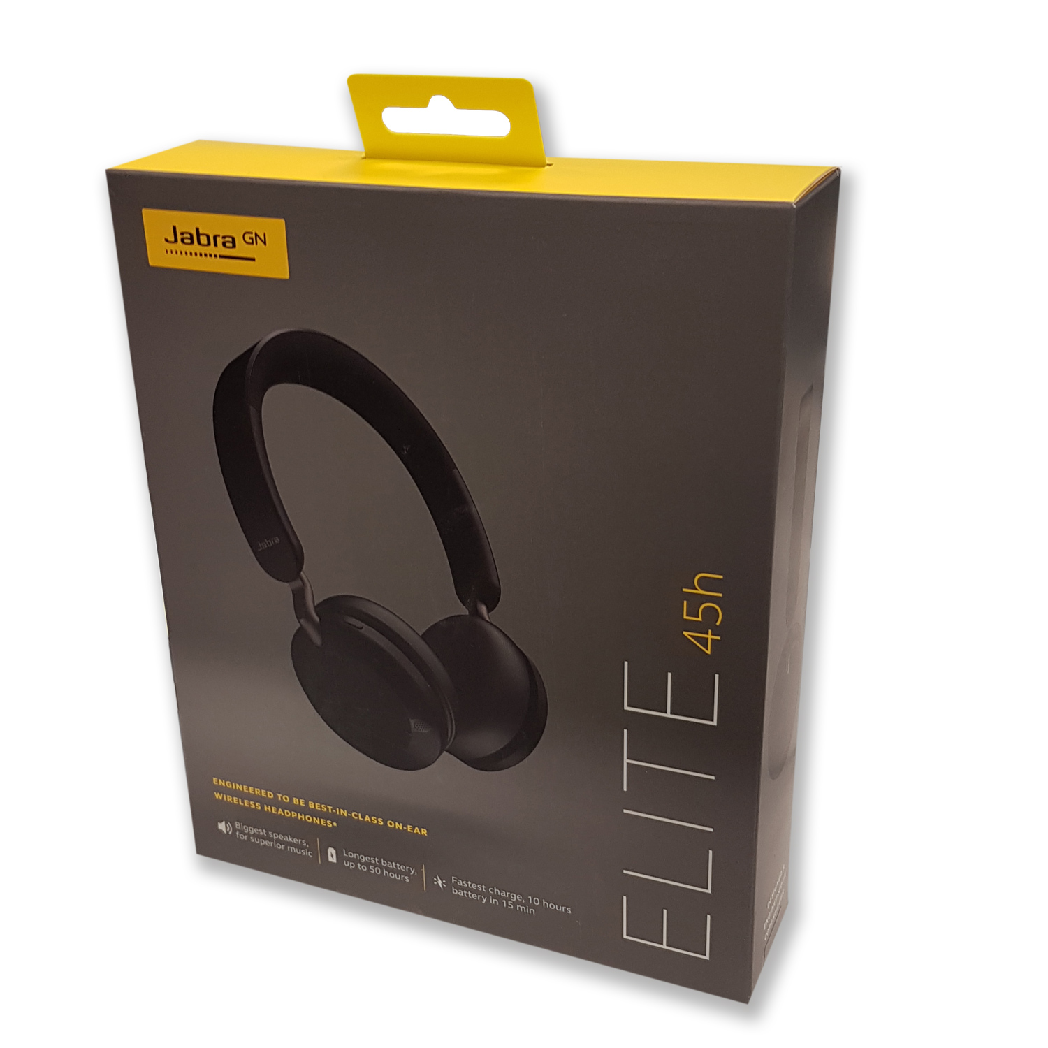 Jabra Elite 45h Kabellose On-Ear Kopfhörer titan schwarz von Jabra