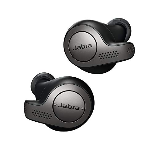Jabra Elite 65t – True Wireless In-ear Kopfhörer mit Passive Noise Cancellation – Mit 4 Mikrofon-Technologie –Titan Schwarz Jabra Elite 65t – True Wireless In-ear Kopfhörer mit Passive Noise Cancellation – Mit 4 Mikrofon-Technologie –Titan Schwarz von Jabra