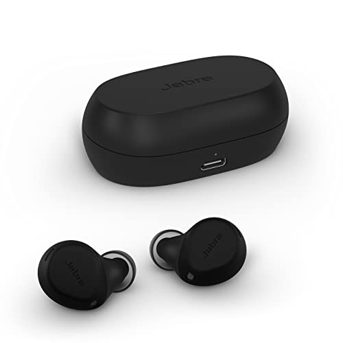 Jabra Elite 7 Active In Ear Bluetooth Earbuds - True Wireless Sport Kopfhörer ShakeGrip für sicheren Halt und anpassbarer, aktiver Geräuscheunterdrückung - Schwarz von Jabra
