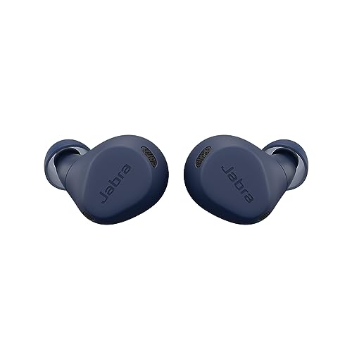 Jabra Elite 8 Active schnurlose In-Ear-Bluetooth-Kopfhörer mit adaptiver, hybrider aktiver Geräuschunterdrückung (ANC) und 6 eingebauten Mikrofonen, Wasser- und schweißresistent - Navyblau von Jabra