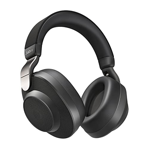 Jabra Elite 85h Over-Ear-Kopfhörer — aktive Geräuschminimierung, kabellose Ohrhörer mit langer Akkulaufzeit für Anrufe und Musik — Titanschwarz von Jabra