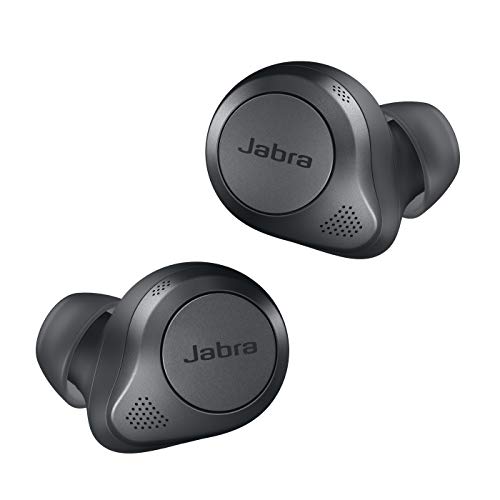 Jabra Elite 85t True Wireless In-Ear Bluetooth Kopfhörer - Earbuds mit Advanced Active Noise Cancellation™ und kraftvollen Lautsprechern - Kabelloses Ladegehäuse - Grau von Jabra