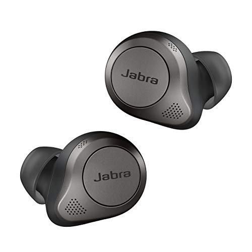 Jabra Elite 85t True Wireless In-Ear Bluetooth Kopfhörer - Earbuds mit Advanced Active Noise Cancellation und kraftvollen Lautsprechern - Kabelloses Ladegehäuse - titanschwarz, Einheitsgröße Jabra Elite 85t True Wireless In-Ear Bluetooth Kopfhörer - Earbuds mit Advanced Active Noise Cancellation und kraftvollen Lautsprechern - Kabelloses Ladegehäuse - titanschwarz, Einheitsgröße von Jabra