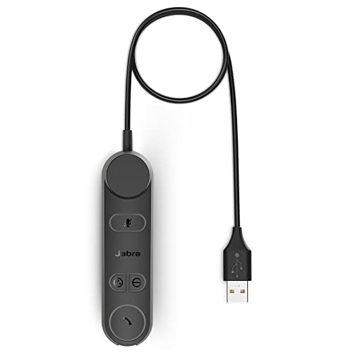 Jabra Engage 50 II Link Anrufsteuerung mit USB-A-Kabel Engage 50 II Mono- und Stereo-Headset mit USB-C-Anschluss - mit Allen führenden UC-Plattformen wie Zoom kompatibel - Schwarz Jabra Engage 50 II Link Anrufsteuerung mit USB-A-Kabel Engage 50 II Mono- und Stereo-Headset mit USB-C-Anschluss - mit Allen führenden UC-Plattformen wie Zoom kompatibel - Schwarz von Jabra