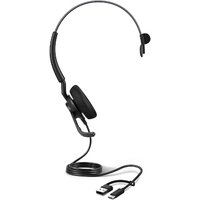 Jabra Engage 50 II Mono Headset USB-C/A + Link-Adapter (Steuereinheit), UC-Version von Jabra