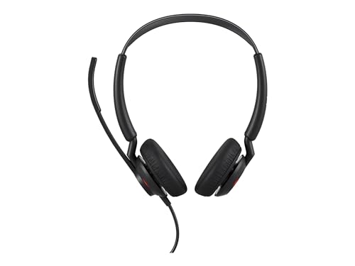 Jabra Engage 50 II schnurgebundenes Stereo-Headset mit Link Call Control, geräuschunterdrückender 3-Mic-Technologie und USB-C-Kabel - MS Teams-Zertifiziert, mit Allen Plattformen kompatibel - Schwarz Jabra Engage 50 II schnurgebundenes Stereo-Headset mit Link Call Control, geräuschunterdrückender 3-Mic-Technologie und USB-C-Kabel - MS Teams-Zertifiziert, mit Allen Plattformen kompatibel - Schwarz von Jabra