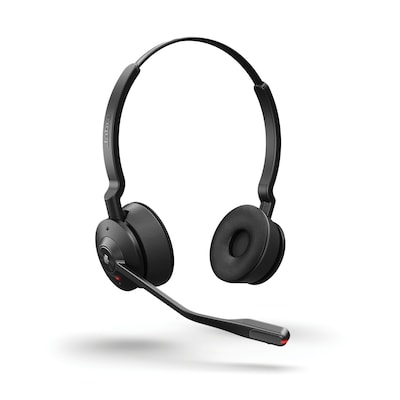 Jabra Engage 55 MS drahtloses Stereo On Ear Headset USB-C mit Ladestation von Jabra